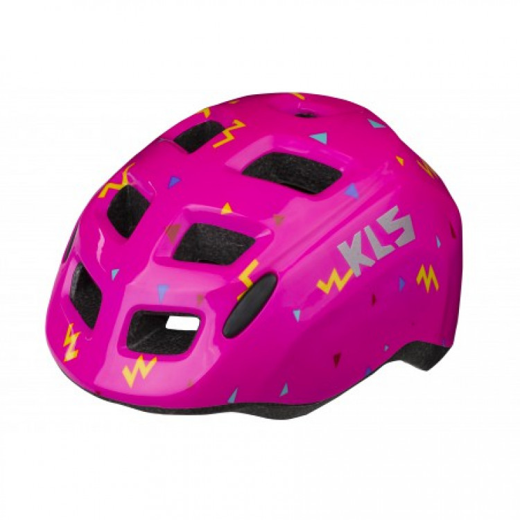 Detská cyklistická prilba Kellys Zigzag ružová XS 45-49 cm 